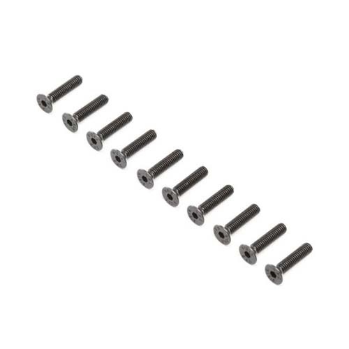 [���ܼ�] LOS255020 [TEAM LOSI] Flat Head Screws, Stl, BO, M4 x 18mm (10)