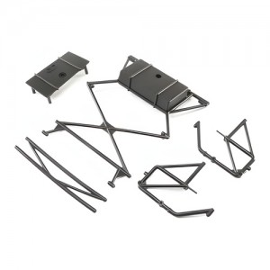 [TEAM LOSI] Rear Body Mount Bar L&R, X-Bar: Super Baja Rey 
