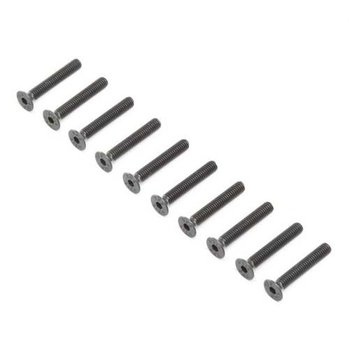 [���ܼ�] LOS255018 [TEAM LOSI] Flat Head Screws, Stl, BO, M4 x 16mm (10)