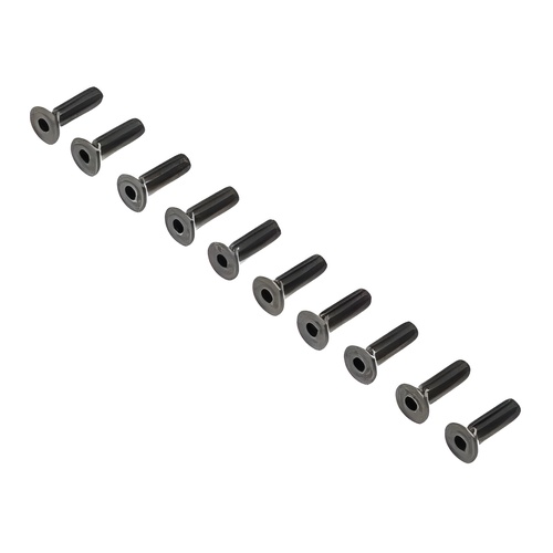 [���ܼ�] LOS255019 [TEAM LOSI] Flat Head Screws, Stl, BO, M4 x 14mm (10)