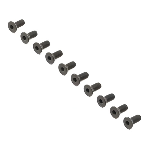 [���ܼ�] LOS255016 [TEAM LOSI] Flat Head Screws, Stl, BO, M4 x 10mm (10)