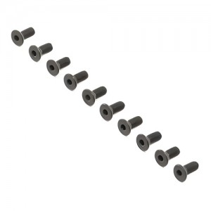 [TEAM LOSI] Flat Head Screws, Stl, BO, M4 x 10mm (10) 