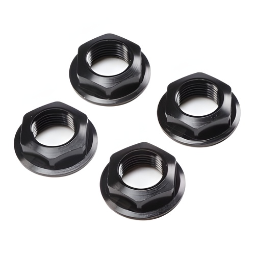 [���ܼ�] LOS252112 [TEAM LOSI] 17mm Flanged Wheel Nut, Black (4): Super Rock Rey