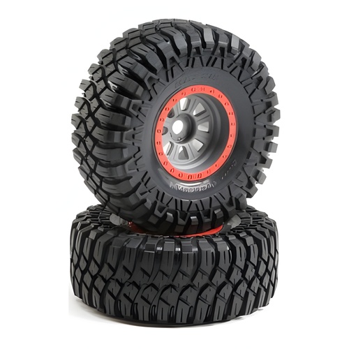 [���ܼ�] LOS45029 [TEAM LOSI] Maxxis Creepy CrawlerLT,SilverMntd(2):SuperRockRey
