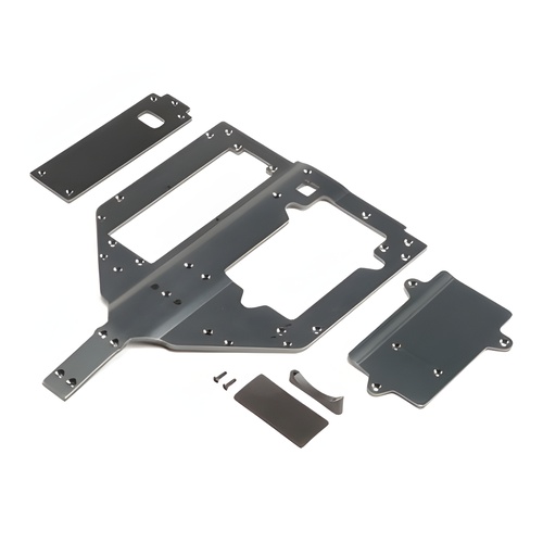[���ܼ�] LOS251083 [TEAM LOSI] Chassis, Motor & Battery Cover Plates:SuperRockRey