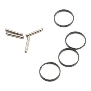 [TEAM LOSI] SteeCV Pin Retainer Clip & 11mm Pins HD: CCR, NCR 