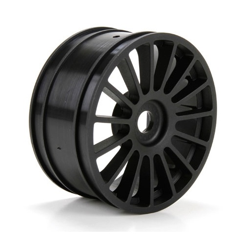 [���ܼ�] LOS45010 [TEAM LOSI] Wheel, Black (2):�ƿ�� R8 ������ (�����Ǹ�)