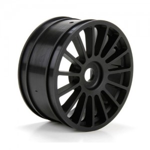 [TEAM LOSI] Wheel, Black (2):�ƿ�� R8 ������ (�����Ǹ�) 