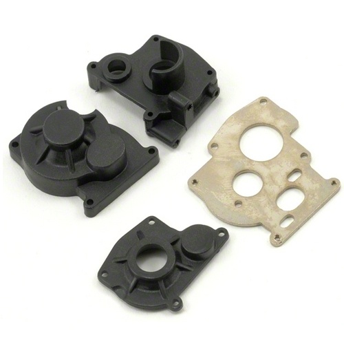 [���ܼ�] LOSB1710 [TEAM LOSI] Center Transmission Case and Motor Plate Set: McRC