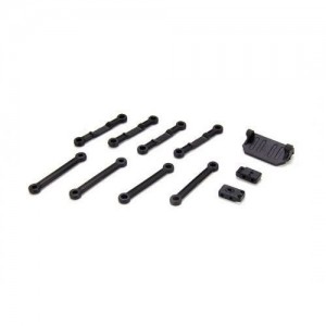 [TEAM LOSI] [LOSB1703] Upper, Lower Suspension Links & Mounts: Micro Rock Crawler 