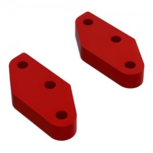 [ARRMA] Aluminum Steering Plate A (Red) (2) 
