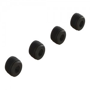 [ARRMA] Hub Nut (Black) (4) 