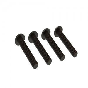 [ARRMA] BUTTON HEAD HEX MACHINE SCREW M4x22mm (4pcs) 