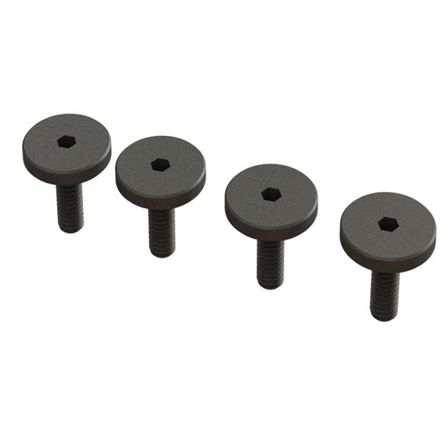 [���ܼ�] ARA727308 [ARRMA] LARGE HEAD SCREW M3x8mm (4pcs)