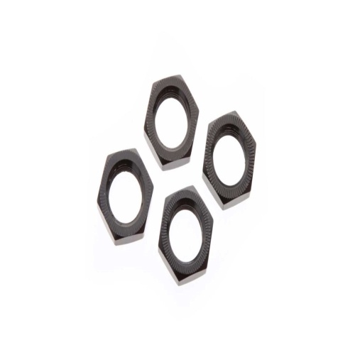 [���ܼ�] ARAC9763 [ARRMA] AR310449 Wheel Nut Aluminum 17mm Black (4)