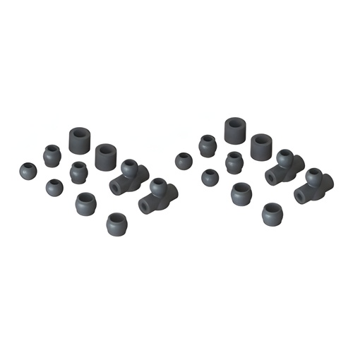 [���ܼ�] ARAC3029 [ARRMA] AR330483 Composite Ball Set 6S