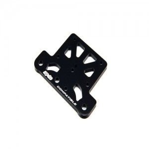 [ARRMA] ALUMINUM TOP PLATE (BLACK) 