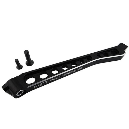 [���ܼ�] HRAAON28C01 [HOT RACING] AoN28C01 Aluminum Front Chassis Brace: (black) - Kraton Outcast Senton