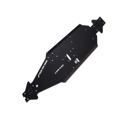 [���ܼ�] ARA320570 [ARRMA] ALUMINUM CHASSIS CNC 7075 T6 LWB (BLACK) (1PC) for Kraton