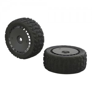 [ARRMA] AR550048 KATAR T 6S Tire/Wheel Set Talion (2) 