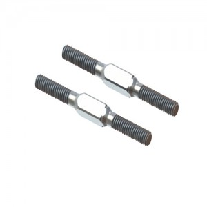 [ARRMA] Steel Turnbuckle M4x60mm Silver (2) 