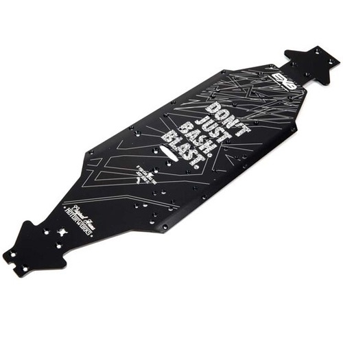 [���ܼ�] ARA320571 [ARRMA] ALUMINUM CHASSIS CNC 7075 T6 LWB (BLACK) (1PC) for Talion