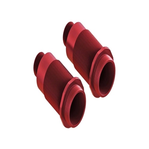 [���ܼ�] ARAC9069 [ARRMA] AR330509 Shock Body 16x47mm Aluminum Red 6S (2)