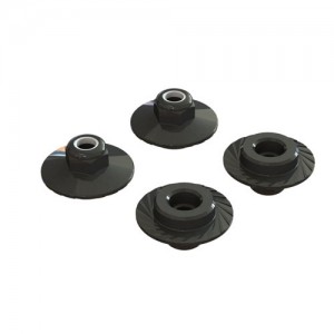 [ARRMA] AR708007 Flanged Lock Nut 5x8mm (4) 