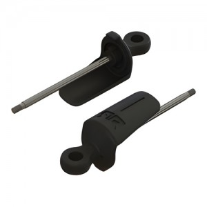 [ARRMA] AR330536 Shock Shaft Eyelet and Spring Perch Front 