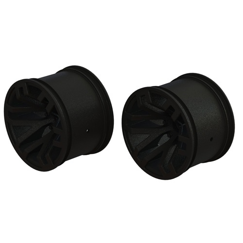 [���ܼ�] ARAC9463 [ARRMA] MT 2.8 WHEEL 14MM HEX (BLACK/2PCS)