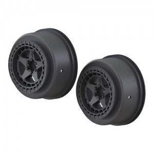 [ARRMA] AR510096 SC 2.2/3.0 Wheel 14mm Hex Black (2) 