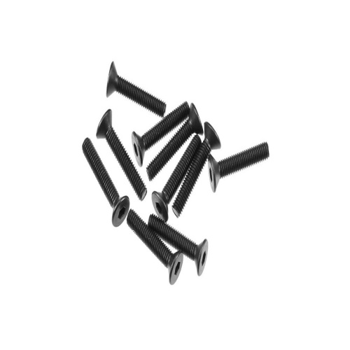 [���ܼ�] AXIC0147 [Axial] AXA0147 Hex Socket Flat Head M3x16mm Black (10)