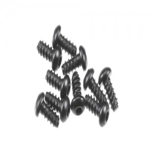 [Axial] AXA0422 Hex Sckt Tapp Button Hd M2.6x6mm Blk (10) 