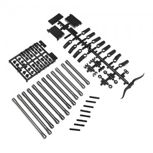 [Axial] AX31466 Rr Link Set Alum 80/94/101.5mm SCX10 II 