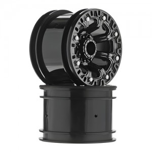 [DURATRAX] Duratrax Crawler Wheel 2.2 Black Chrome (2) 