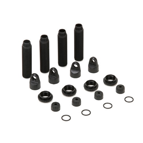 [���ܼ�] VTR233027 [VATERRA] Shock Body, Adj Collar, Upper & Lower Cap (4)(Vaterra Ascender)