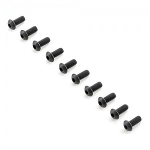 [TLR Racing] Button Head Screws, M4x10mm (10) 