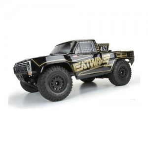 [Pro-Line Racing] 2020-NEW AP3551-18 Pre-Cut 1967 Ford? F-100 Race Truck Heatwave? Edition Tough-Color (Black) 