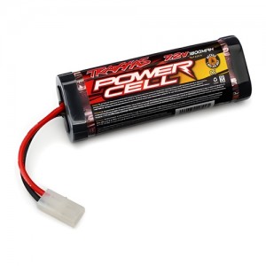 [Traxxas] 7.2V 1800mAh Power Cell NiMH ������ ���̼��� ���͸� (��ũ�������) 