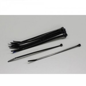 [KYOSHO] Color Strap (M) Black / 18pcs 