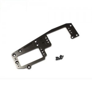 [KYOSHO] CNC Radio Plate (Gunmetal/GT3) 
