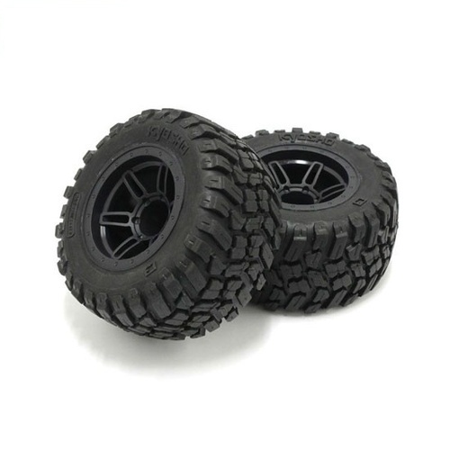 [���ܼ�] KYFATH501BK [KYOSHO] GluedTire �� Wheel Set (RAGE2.0/BK/2pcs)