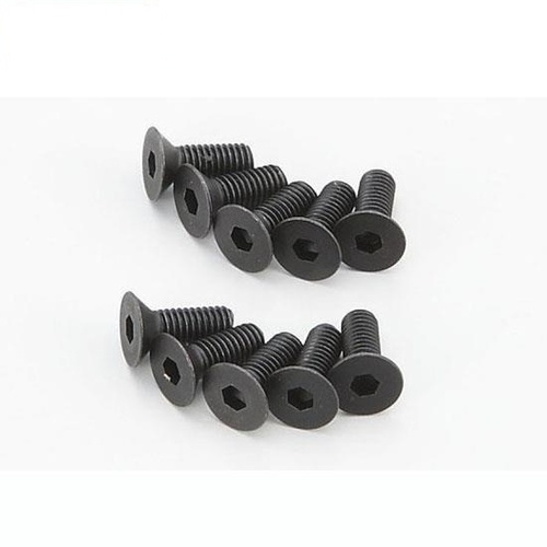 [���ܼ�] KY1-S33008H [KYOSHO] Flat Head Screw(Hex/M3x8/10pcs)