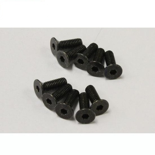 [���ܼ�] KY1-S32608H [KYOSHO] Flat Head Screw (Hex/M2.6x8/10pcs)
