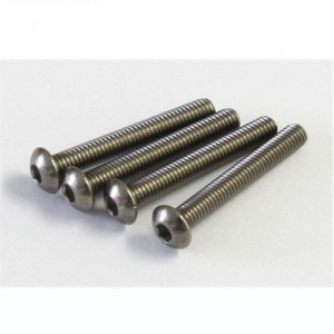 [KYOSHO] Button Screw(Hex/Titanium/M3x22/4pcs) 
