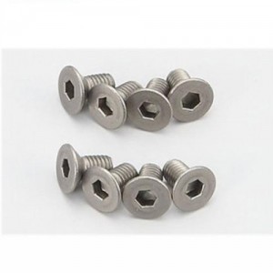 [KYOSHO] Flat Head Screw(Hex/Titanium/M3x6/8pcs) 