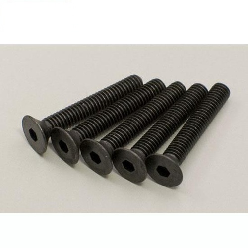 [���ܼ�] KY1-S34025H [KYOSHO] Flat Head Screw(Hex/M4x25/5pcs)