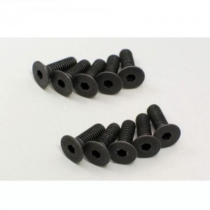 [KYOSHO] Flat Head Screw(Hex/M4x12/10pcs) 