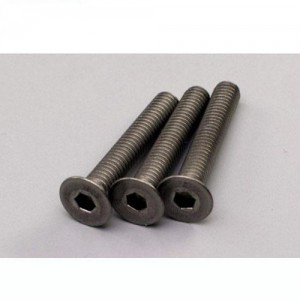 [KYOSHO] Flat Head Screw(Hex/Titanium/M4x25/3pcs) 