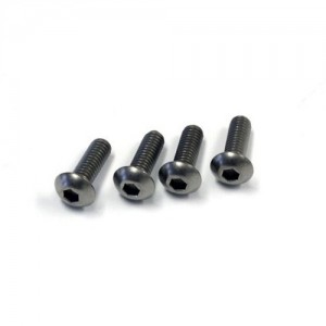 [KYOSHO] Button Screw(Hex/Titanium/M4x12/4pcs) 